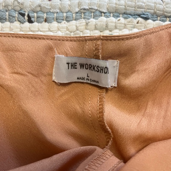 Orange Silk Skirt - Picture 2 of 2